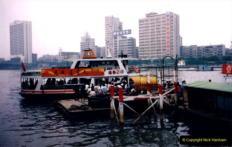 China 1993 April. (155) The Pearl River Guangzhou. 155