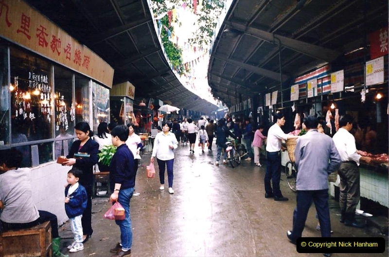 China 1993 April. (156) Guangzhou Market. 156