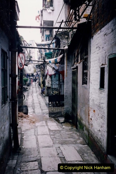 China 1993 April. (175) Streets of Guangzhou. 175