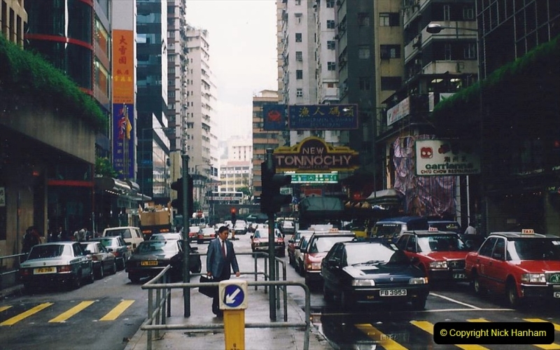 China 1993 April China into Hong Kong. (64) Hong Kong. 064