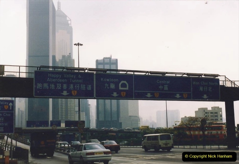 China 1993 April China into Hong Kong. (65) Hong Kong. 065