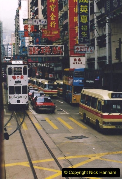 China 1993 April China into Hong Kong. (74) Hong Kong. 074