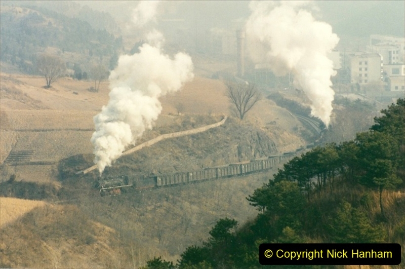 China 1997 November Number 1. (159) Linesiding on the Steel Works branch. 159