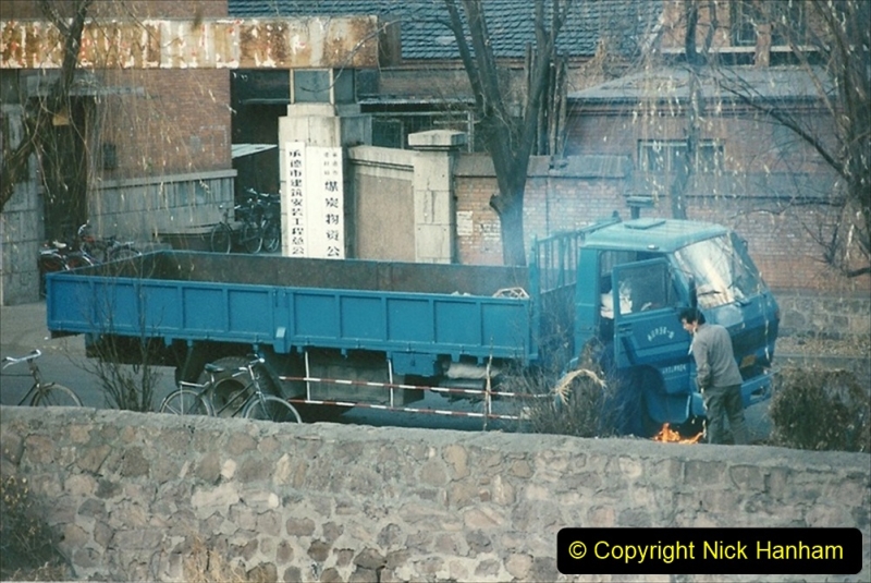 China 1997 November Number 1. (249) Still defrosting that truck.249