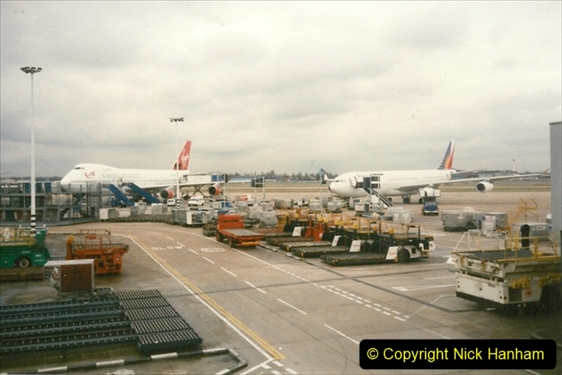 China 1997 November Number 2. (264) Back at London Heathrow. 264