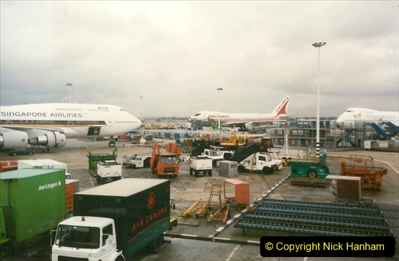 China 1997 November Number 2. (265) Back at London Heathrow. 265