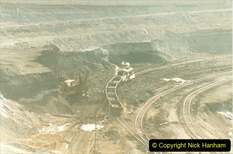 China 1999 October Number 1. (114) At Jalainur Opencast Coal Mine.