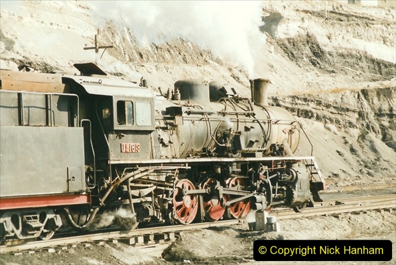 China 1999 October Number 1. (120) At Jalainur Opencast Coal Mine.