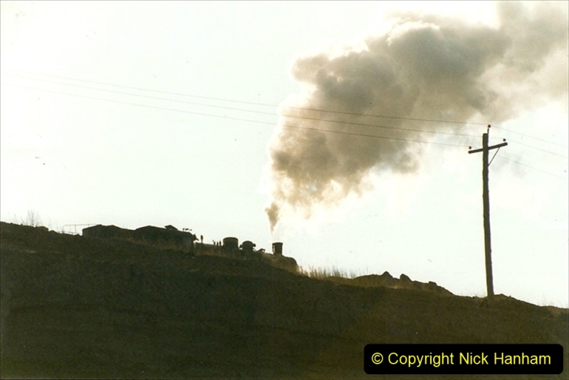 China 1999 October Number 1. (154) At Jalainur Opencast Coal Mine.