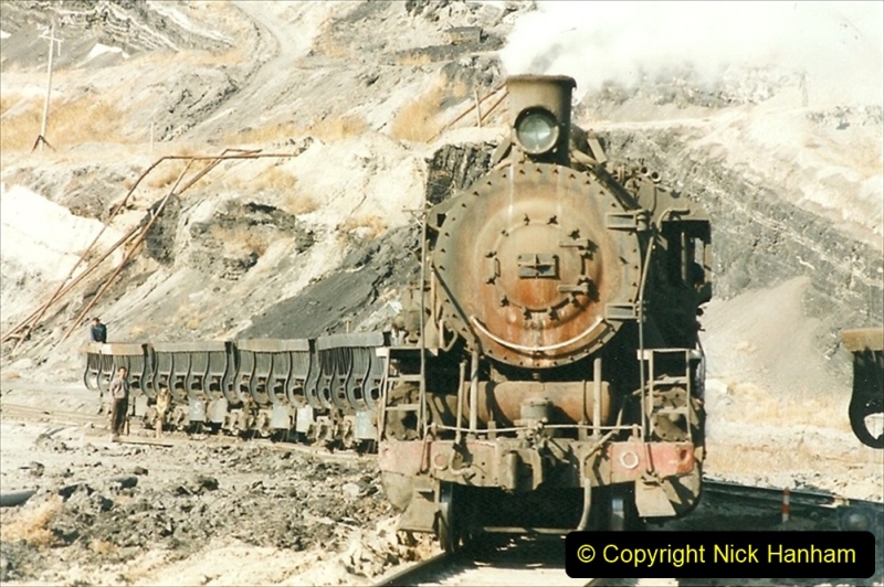 China 1999 October Number 1. (161) At Jalainur Opencast Coal Mine.