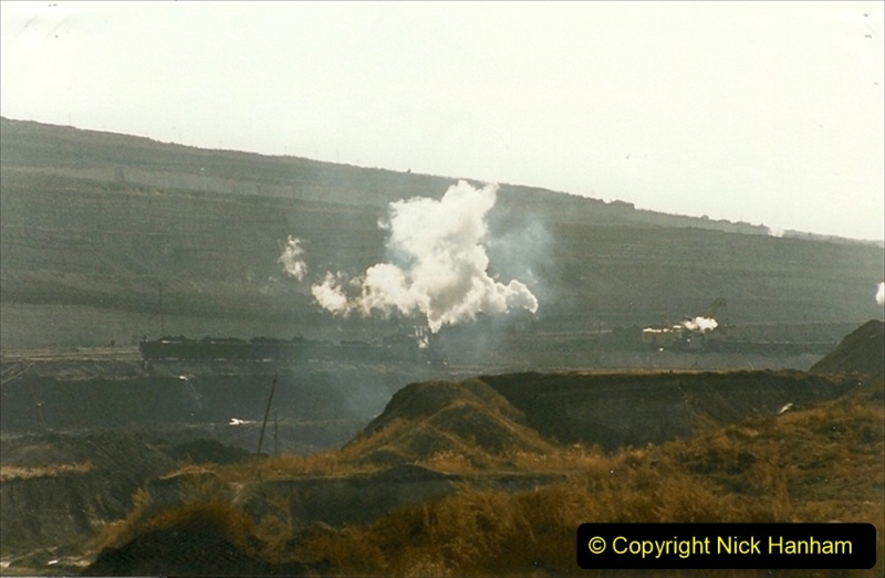 China 1999 October Number 1. (177) At Jalainur Opencast Coal Mine.