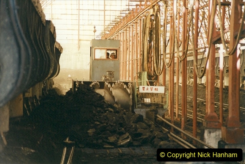 China 1999 October Number 1. (192) At Jalainur Opencast Coal Mine.