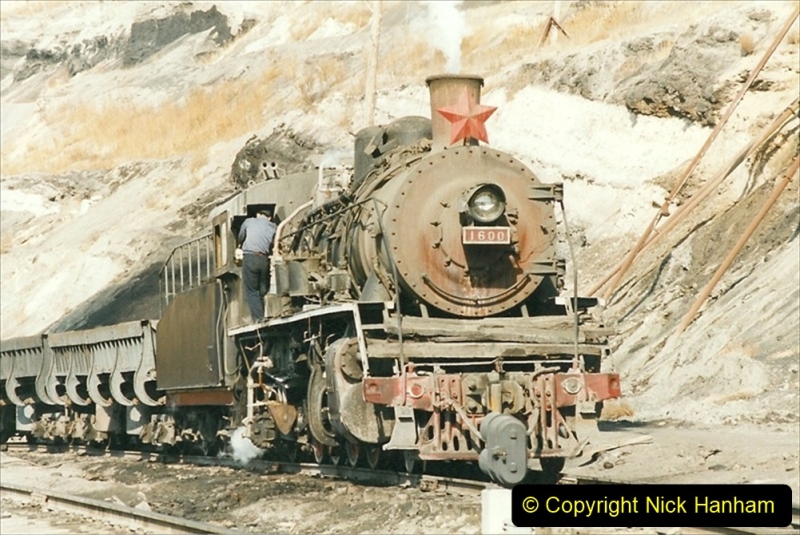 China 1999 October Number 1. (198) At Jalainur Opencast Coal Mine.