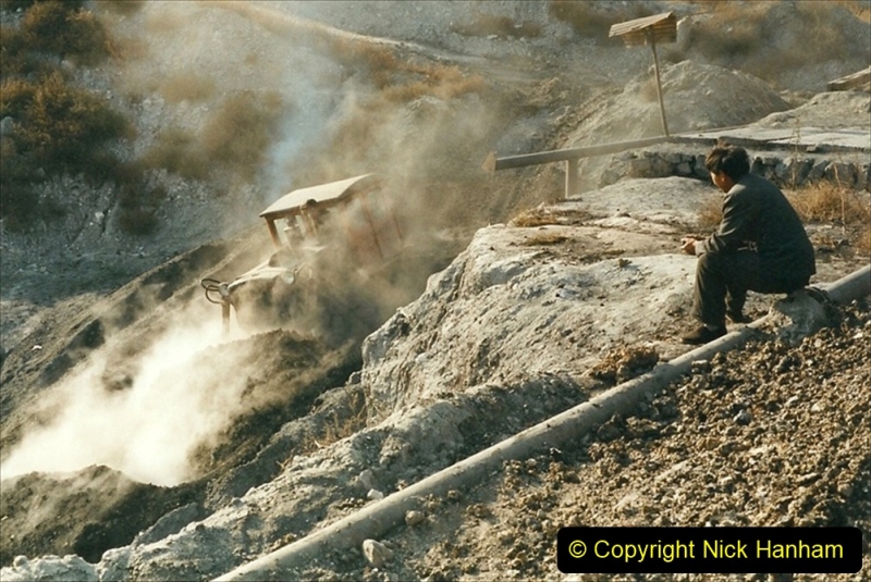 China 1999 October Number 1. (204) At Jalainur Opencast Coal Mine.