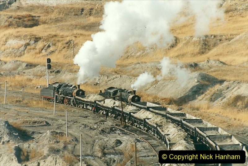 China 1999 October Number 1. (248) At Jalainur Opencast Coal Mine.