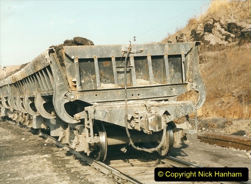 China 1999 October Number 1. (249) At Jalainur Opencast Coal Mine.