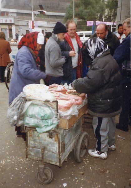 China 1999 October Number 1. (34) Harbin local market.