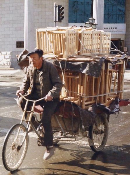 China 1999 October Number 1. (37) Harbin. I have seen this chap before. Must be a repeat load.