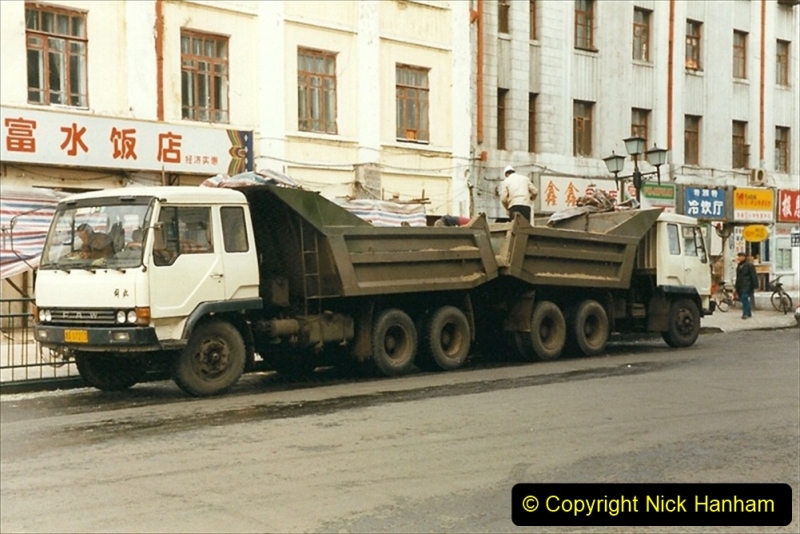 China 1999 October Number 1. (60) Harbin trucks.