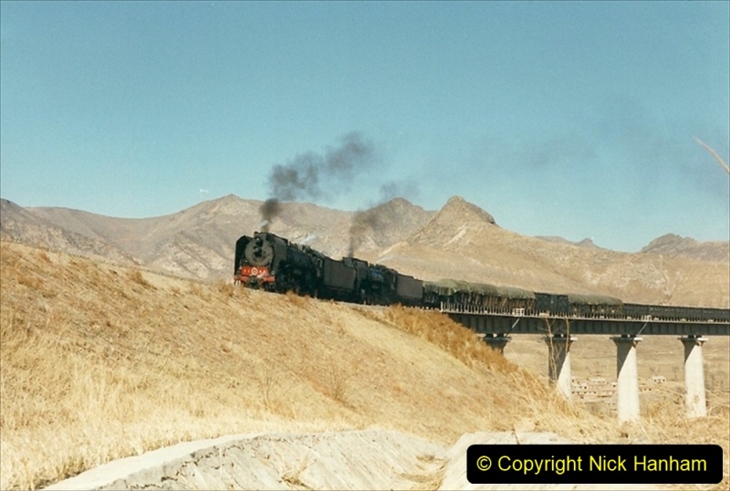 China 1999 October Number 2. (257) The Jingpeng Pass. Horseshoe viaduct (Si Ying Mi Viaduct.