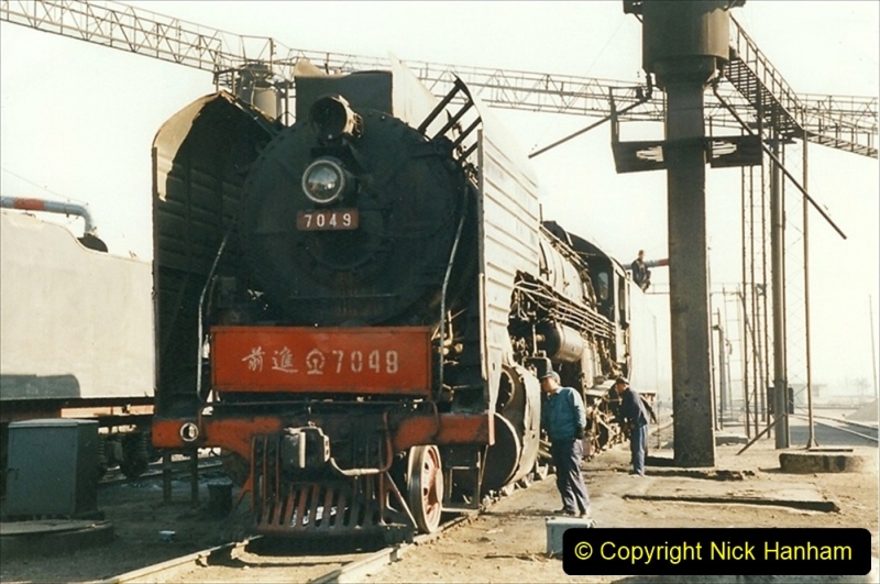 China 1999 October Number 2. (4) China Rail Tongliao Shed.
