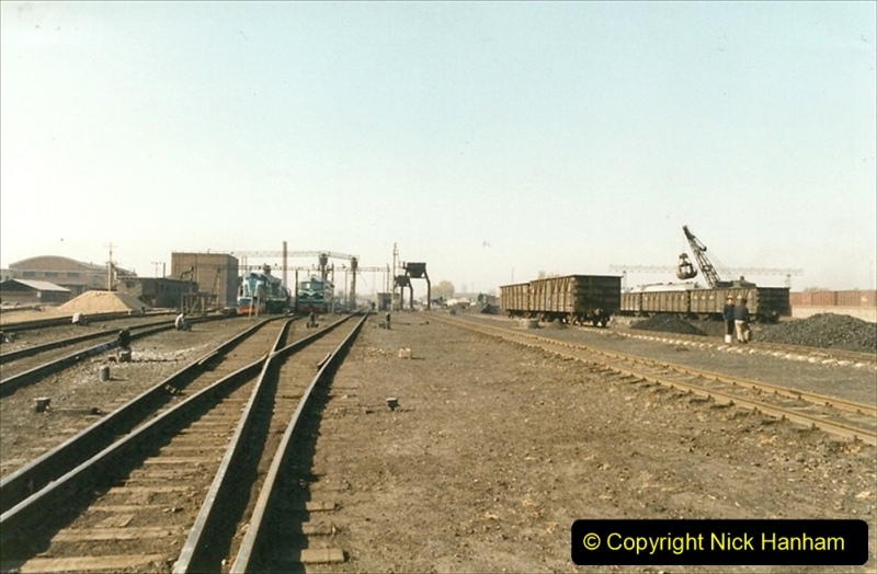 China 1999 October Number 2. (54) China Rail Tongliao Shed.