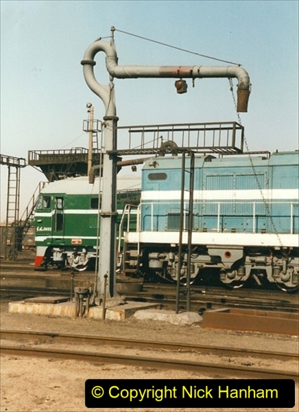 China 1999 October Number 2. (75) China Rail Tongliao Shed.