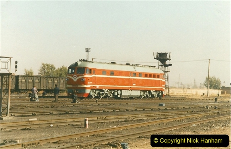 China 1999 October Number 2. (76) China Rail Tongliao Shed.
