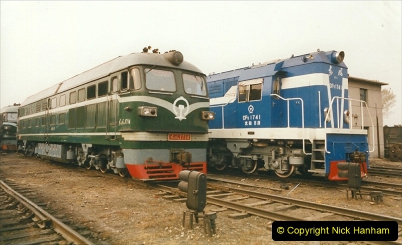 China 1999 October Number 3. (149)  China Rail Lingfen Depot149