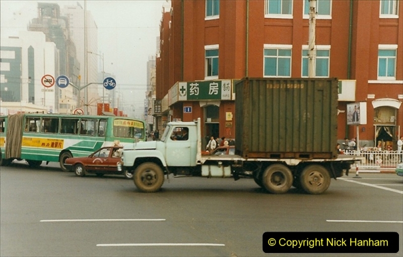 China 1999 October Number 3. (289) One truck.289