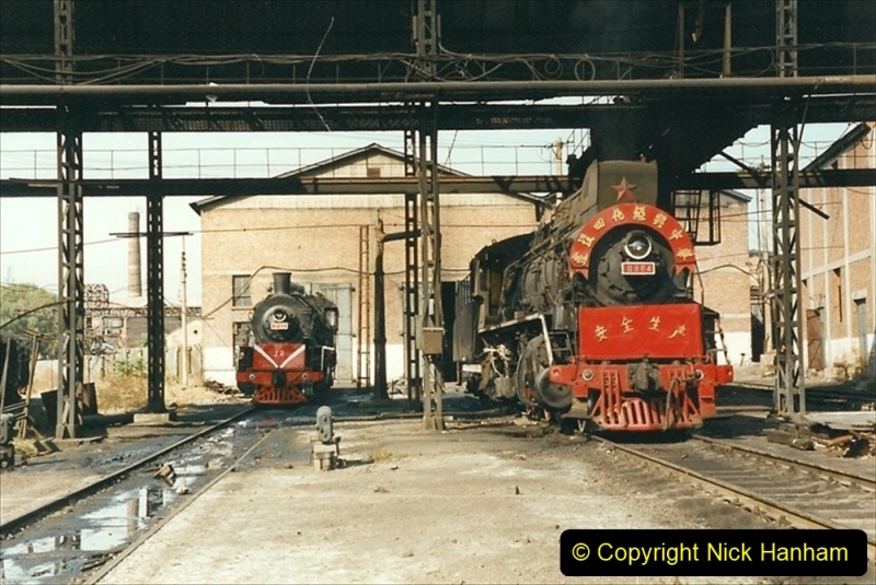 China 1999 October Number 4. (171) Tangshan Coal Mine Rail Depot. 171