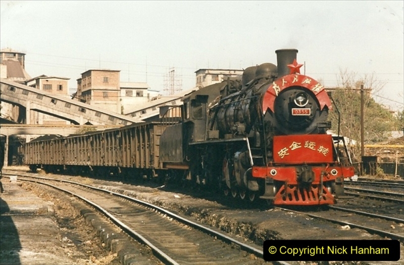 China 1999 October Number 4. (188) Tangshan Coal Mine Rail Depot. 188