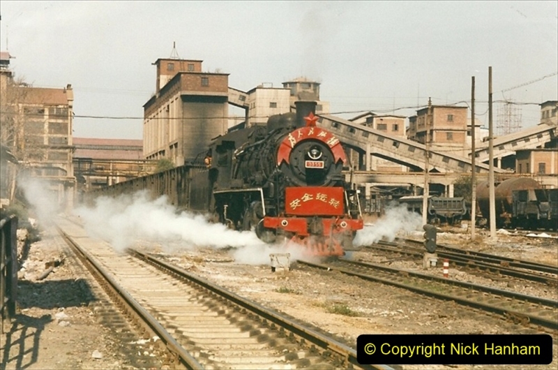 China 1999 October Number 4. (189) Tangshan Coal Mine Rail Depot. 189