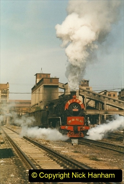 China 1999 October Number 4. (191) Tangshan Coal Mine Rail Depot. 191