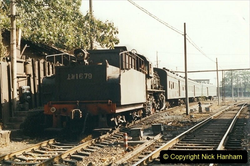 China 1999 October Number 4. (201) Tangshan Coal Mine Rail Depot. Coal Mine Branch Train Ride. 201