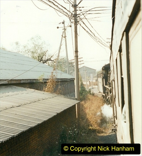 China 1999 October Number 4. (203) Tangshan Coal Mine Rail Depot. Coal Mine Branch Train Ride. 203