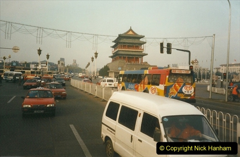 China 1999 October Number 4. (253) Back to Beijing Airport. 253
