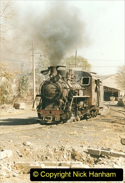 China 1999 October Number 4. (66) Dai Hui Chang Narrow Gauge Lime Stone Railway near Beijing.  066