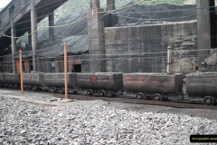 China & UK. (19)Colliery wagons near Lanzhou. 020