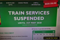 2020 03 23 Covid 19 shuts the Swanage Railway (1) 001