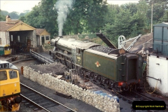 Flying Scotsman at Swanage 1994 and 2019
