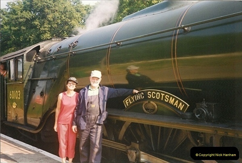 1994-07-16 Flying Scotsman comes to Swanage. (14)  014