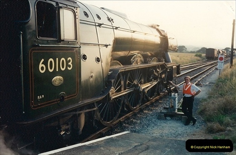 1994-07-16 Flying Scotsman comes to Swanage. (15)  015