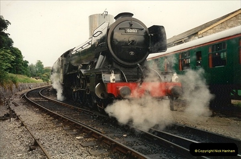 1994-07-18 to 22 Your Host spends a week driving Flying Scotsman.  (11) 032