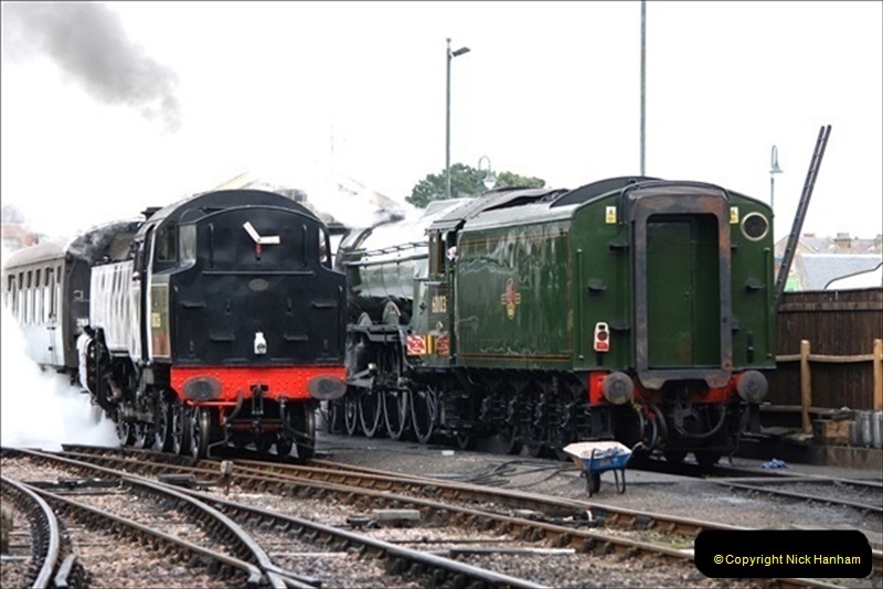 2019-03-22 Flying Scotsman at Swanage. (107) 280