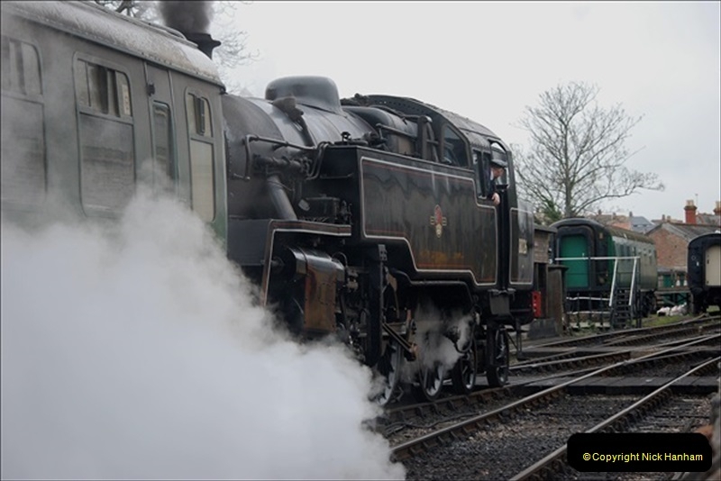 2019-03-22 Flying Scotsman at Swanage. (113) 286