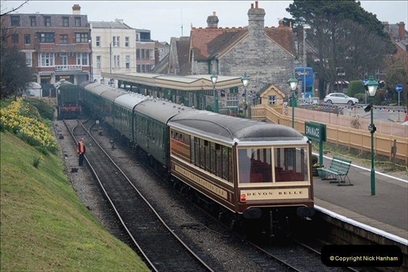 2019-03-22 Flying Scotsman at Swanage. (12) 185