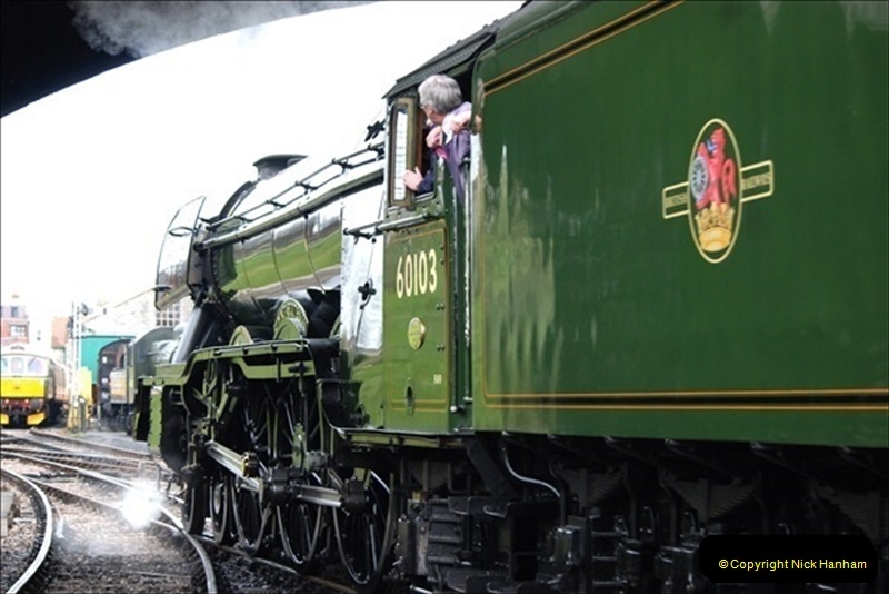 2019-03-22 Flying Scotsman at Swanage. (131) 304