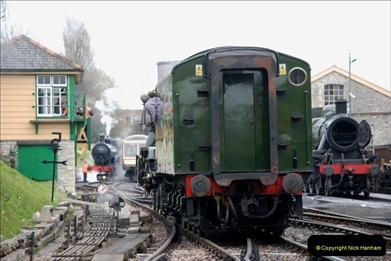2019-03-22 Flying Scotsman at Swanage. (132) 305