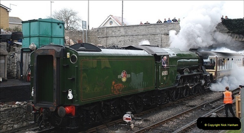 2019-03-22 Flying Scotsman at Swanage. (142) 315